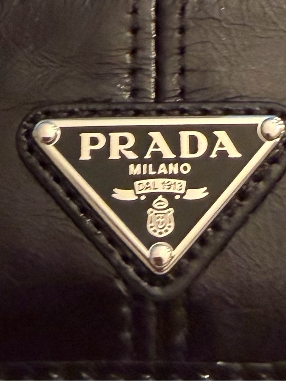 Prada Black Leather Men’s Wallet